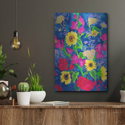 Luxe Metal Art 'Dream Time' by Carissa Luminess, Metal Wall Art,12x16