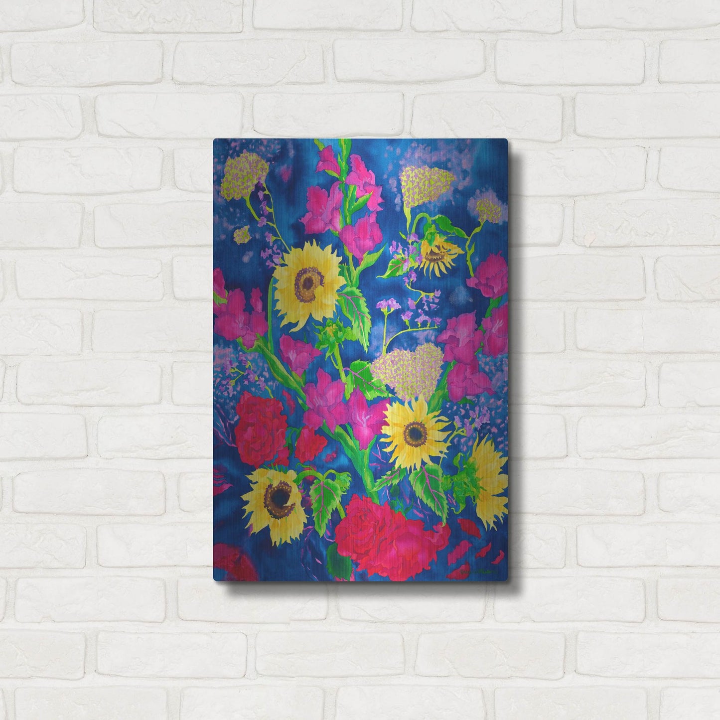 Luxe Metal Art 'Dream Time' by Carissa Luminess, Metal Wall Art,16x24