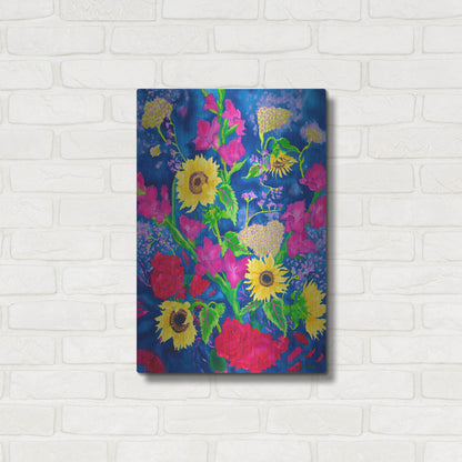 Luxe Metal Art 'Dream Time' by Carissa Luminess, Metal Wall Art,16x24