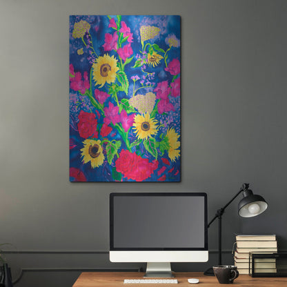 Luxe Metal Art 'Dream Time' by Carissa Luminess, Metal Wall Art,24x36