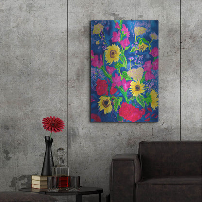 Luxe Metal Art 'Dream Time' by Carissa Luminess, Metal Wall Art,24x36