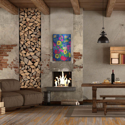 Luxe Metal Art 'Dream Time' by Carissa Luminess, Metal Wall Art,24x36