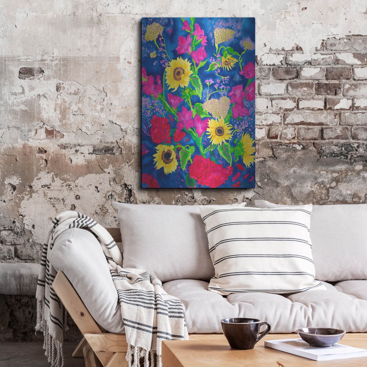 Luxe Metal Art 'Dream Time' by Carissa Luminess, Metal Wall Art,24x36