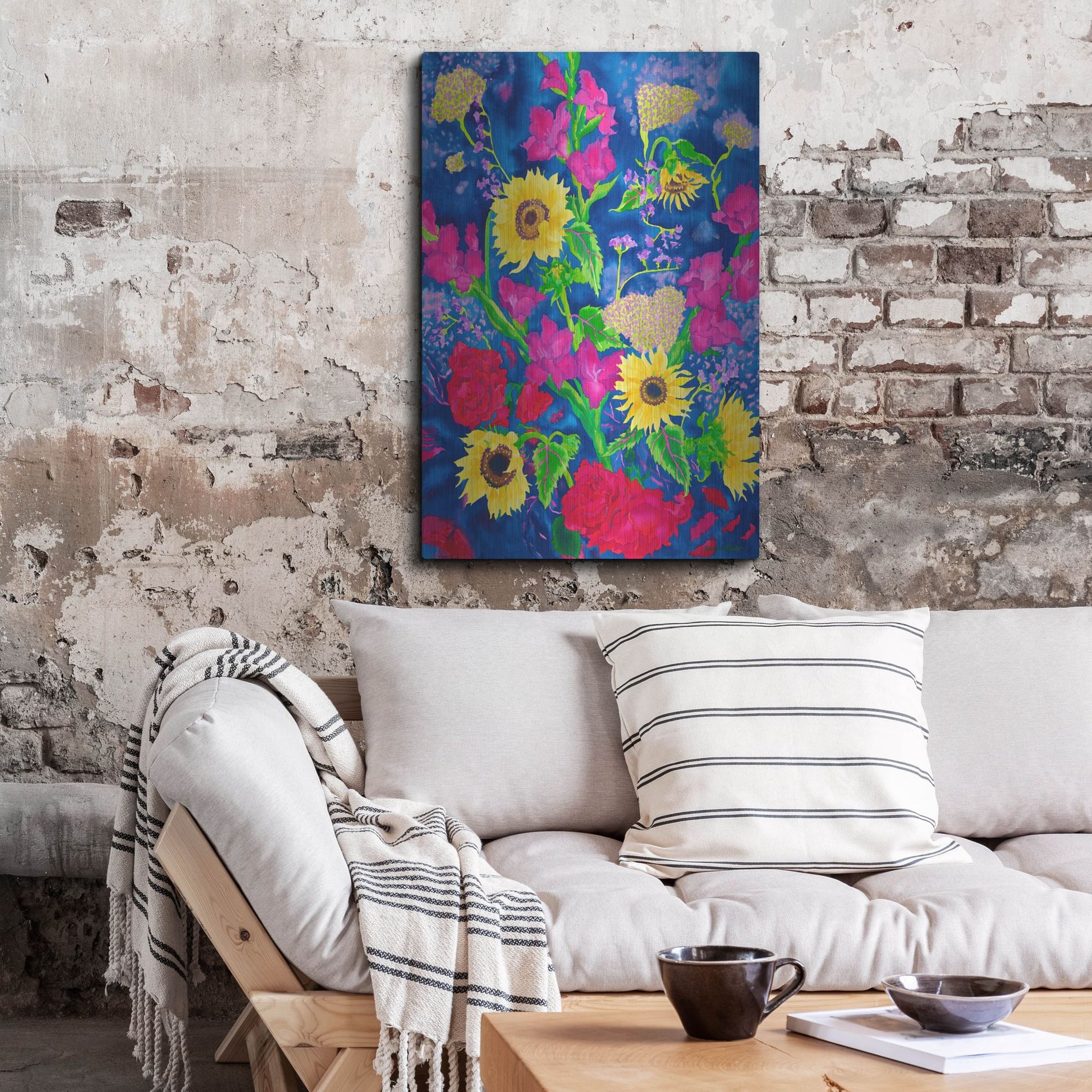 Luxe Metal Art 'Dream Time' by Carissa Luminess, Metal Wall Art,24x36