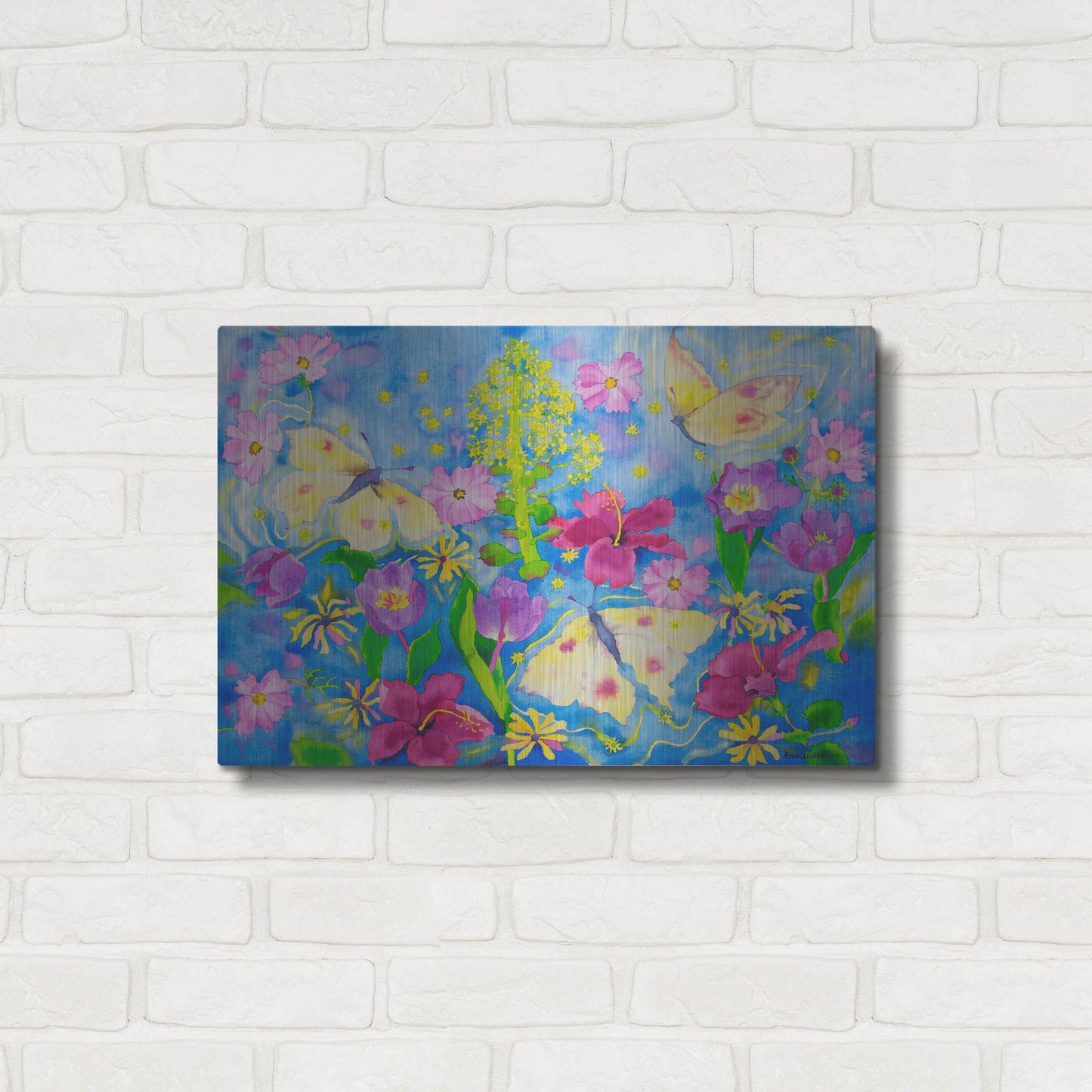 Luxe Metal Art 'Gates Of Grace' by Carissa Luminess, Metal Wall Art,24x16