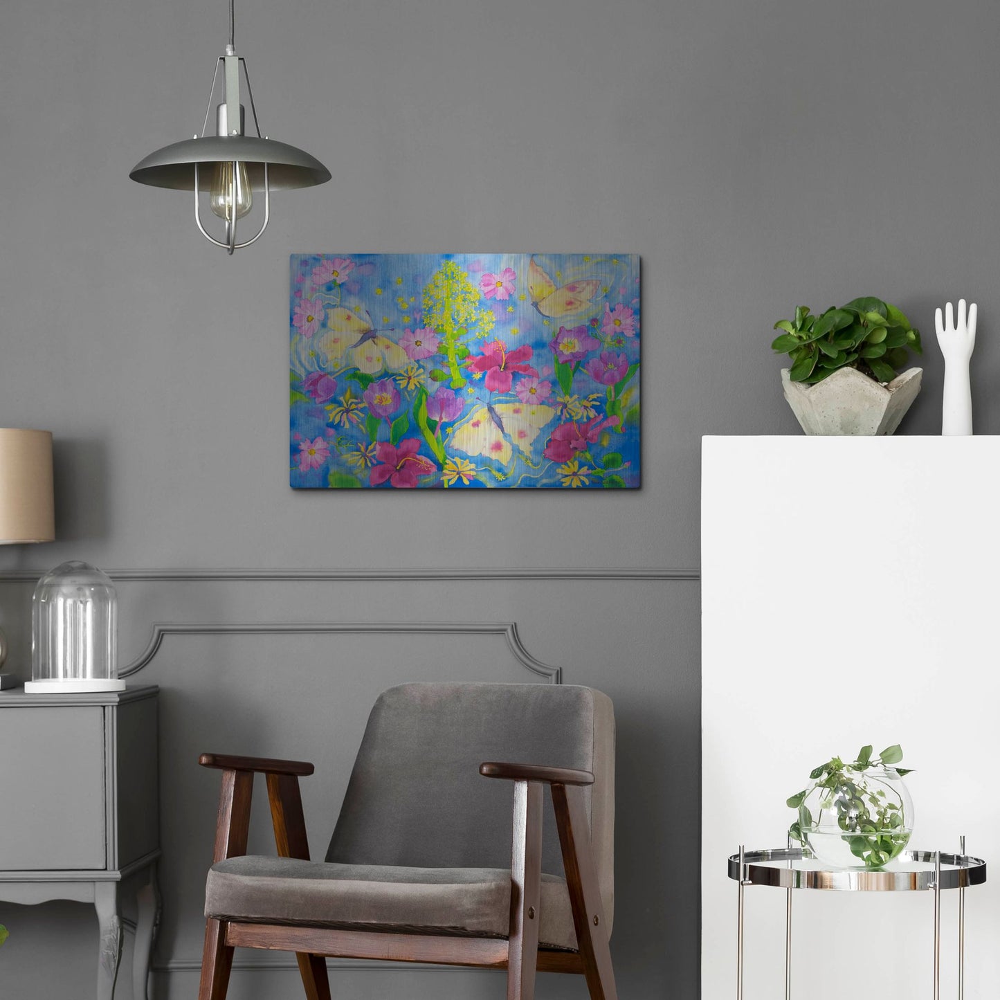 Luxe Metal Art 'Gates Of Grace' by Carissa Luminess, Metal Wall Art,24x16