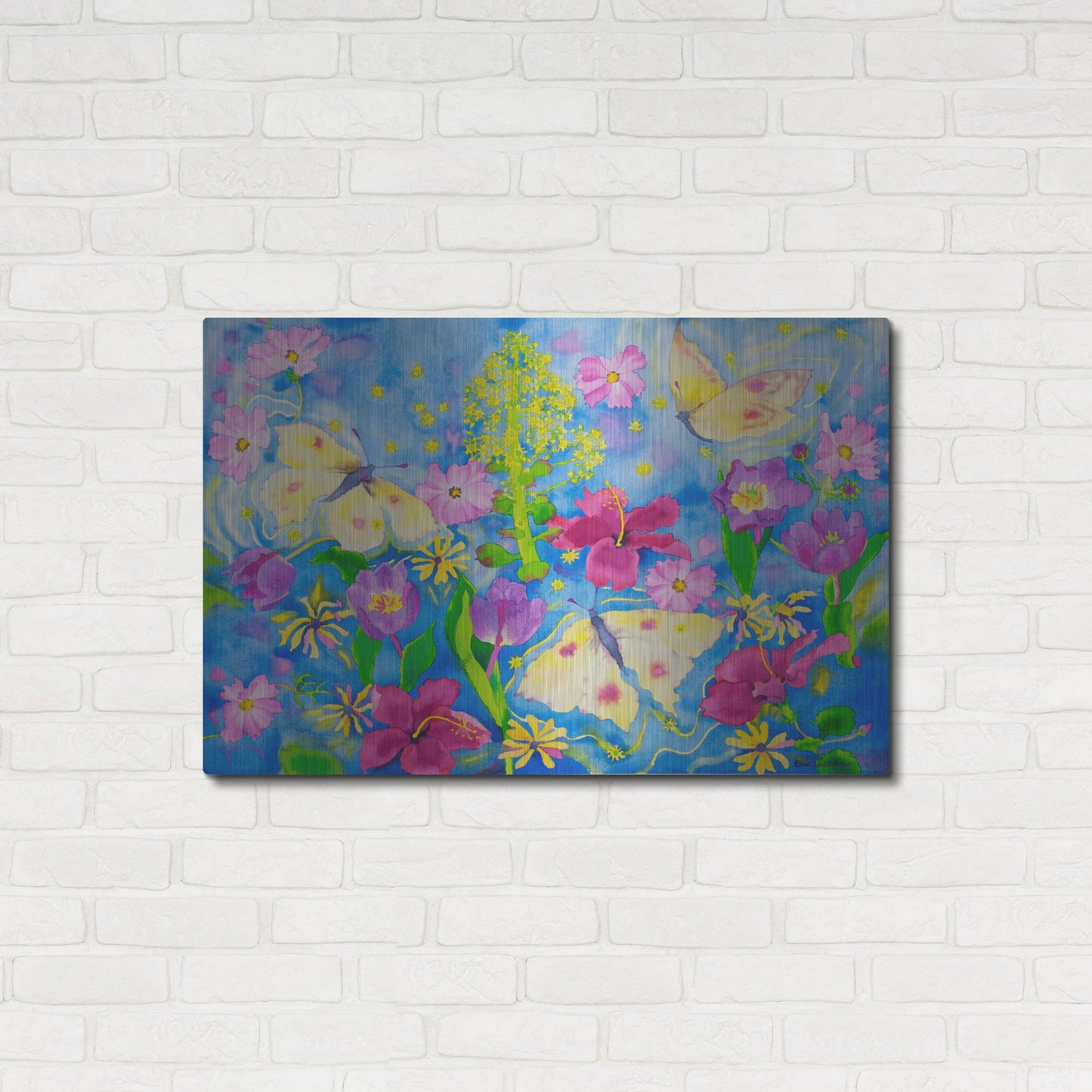 Luxe Metal Art 'Gates Of Grace' by Carissa Luminess, Metal Wall Art,36x24