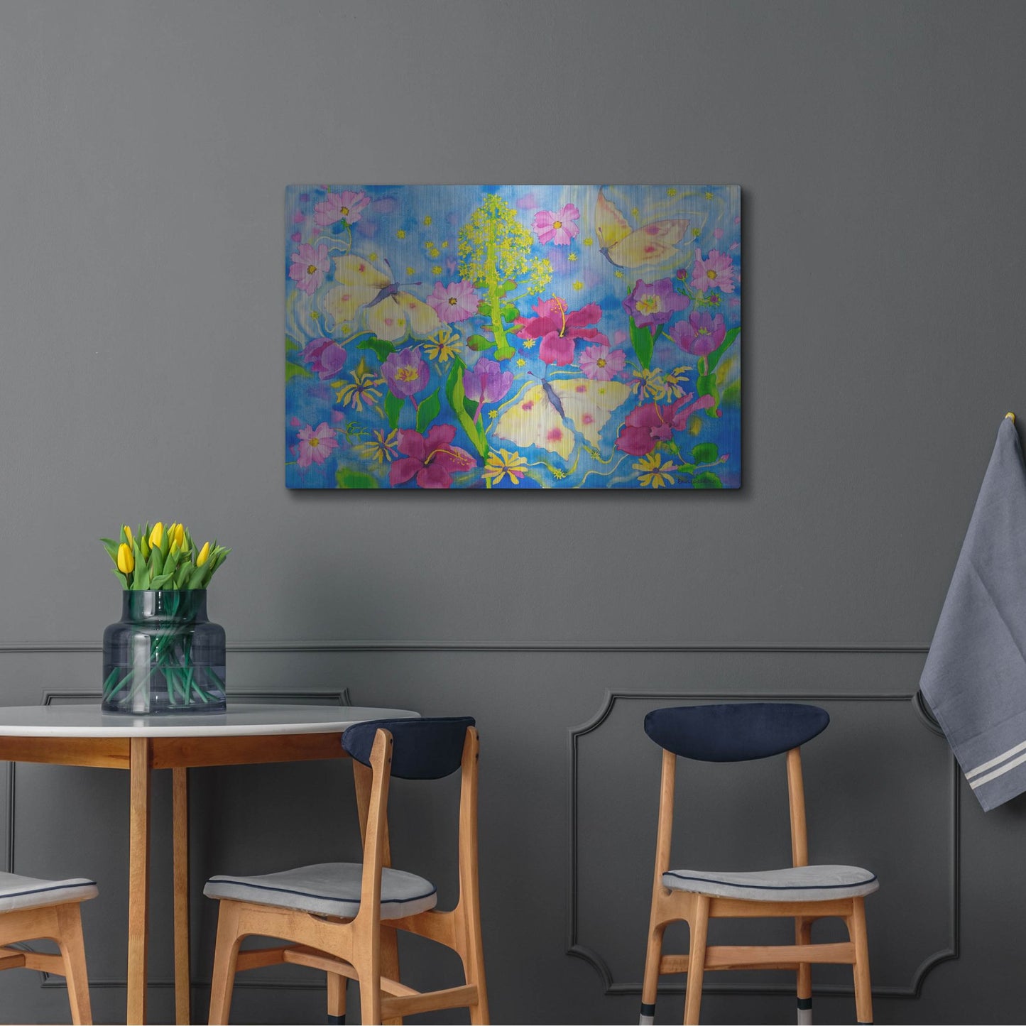 Luxe Metal Art 'Gates Of Grace' by Carissa Luminess, Metal Wall Art,36x24