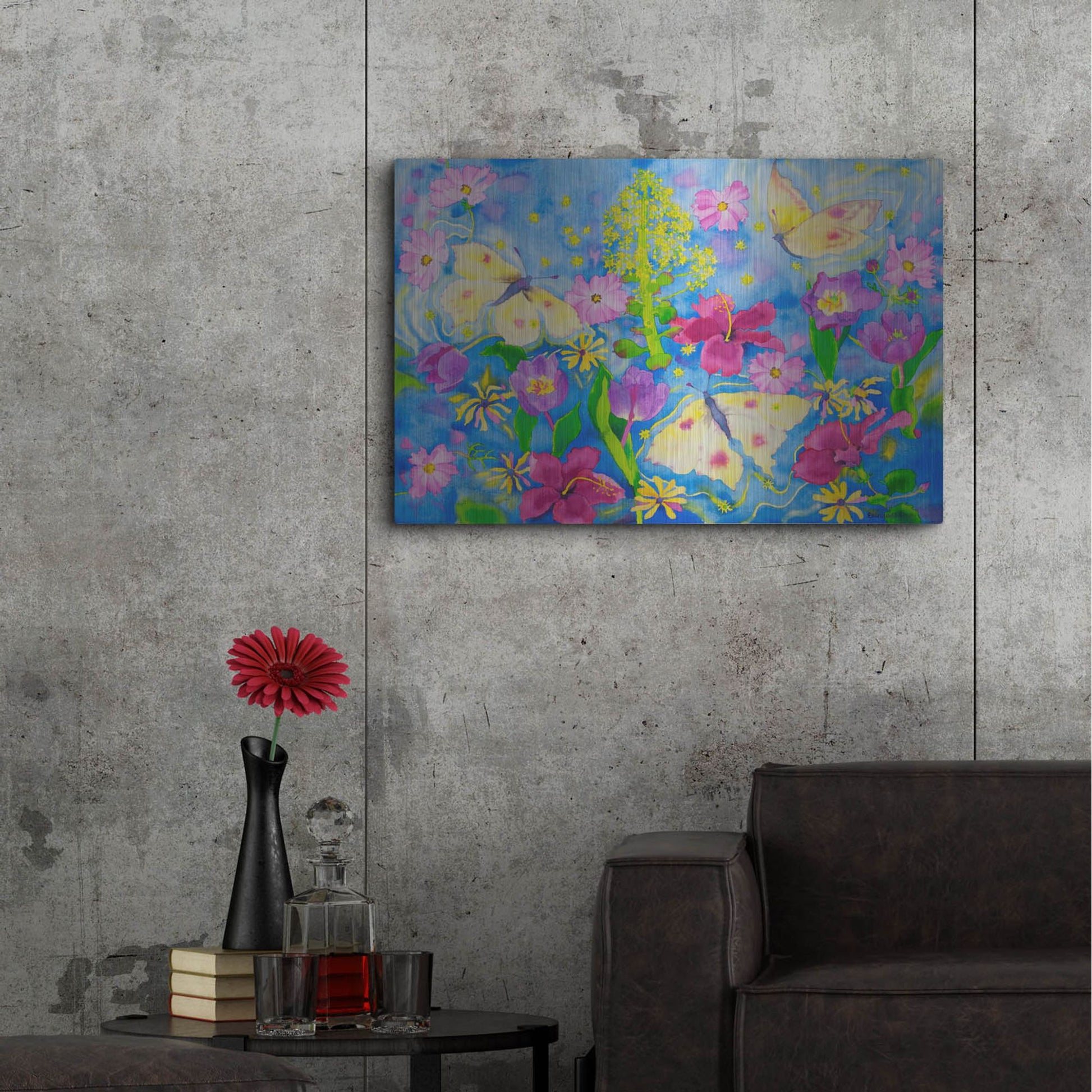 Luxe Metal Art 'Gates Of Grace' by Carissa Luminess, Metal Wall Art,36x24