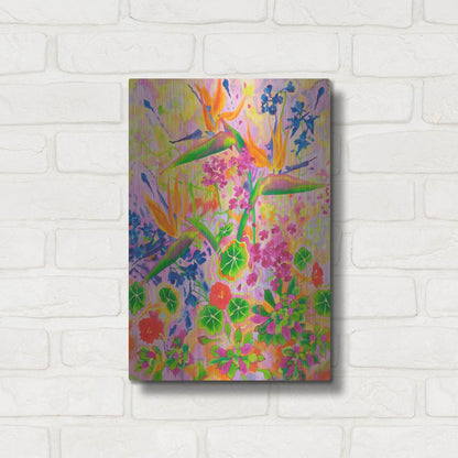 Luxe Metal Art 'Love Light' by Carissa Luminess, Metal Wall Art,12x16