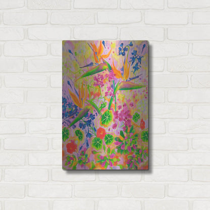 Luxe Metal Art 'Love Light' by Carissa Luminess, Metal Wall Art,16x24