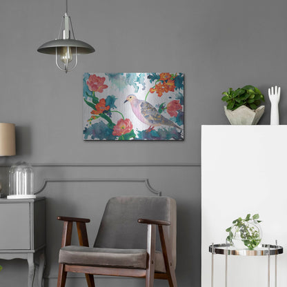 Luxe Metal Art 'Peace Dove' by Carissa Luminess, Metal Wall Art,24x16