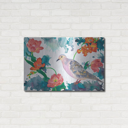 Luxe Metal Art 'Peace Dove' by Carissa Luminess, Metal Wall Art,36x24