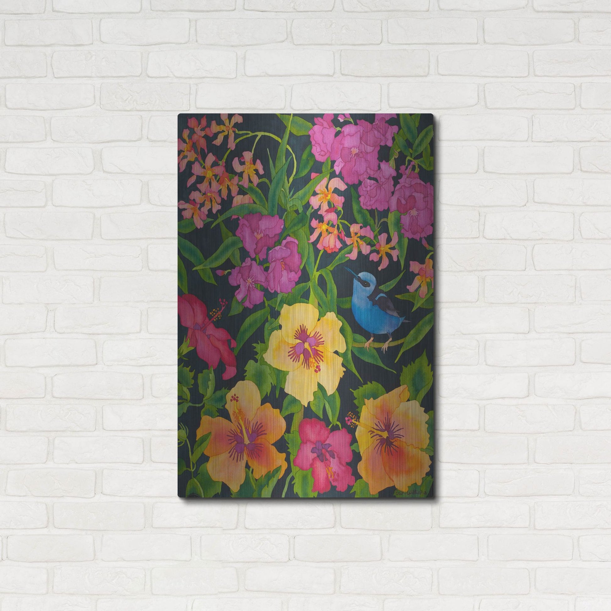 Luxe Metal Art 'Starlight Magic' by Carissa Luminess, Metal Wall Art,24x36