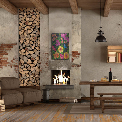 Luxe Metal Art 'Starlight Magic' by Carissa Luminess, Metal Wall Art,24x36