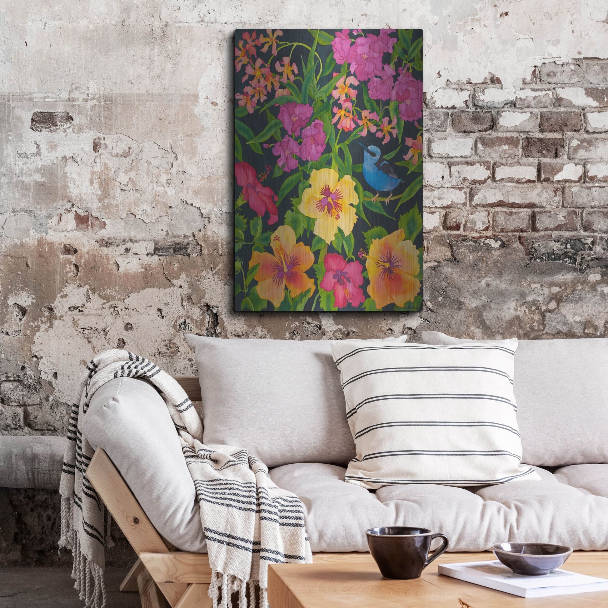 Luxe Metal Art 'Starlight Magic' by Carissa Luminess, Metal Wall Art,24x36