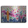 Luxe Metal Art 'Ode to a Carrot' by Carissa Luminess, Metal Wall Art