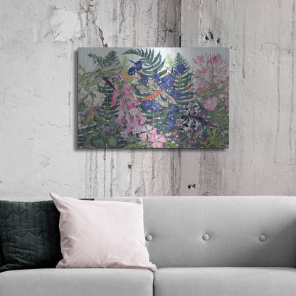 Luxe Metal Art 'Dragonflies' by Carissa Luminess, Metal Wall Art,36x24