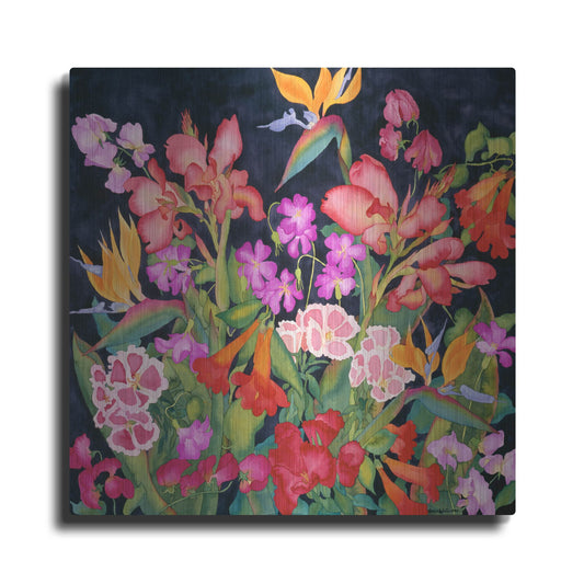 'Secret Garden - Square' by Carissa Luminess, Metal Wall Art