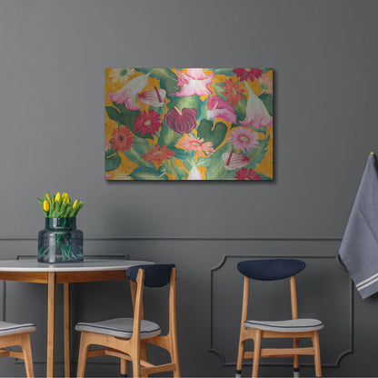 Luxe Metal Art 'Heavenly Divine- Lead Pattern' by Carissa Luminess, Metal Wall Art,36x24