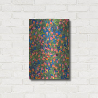 Luxe Metal Art 'Dance Of Love- Small Flower Repeat' by Carissa Luminess, Metal Wall Art,16x24