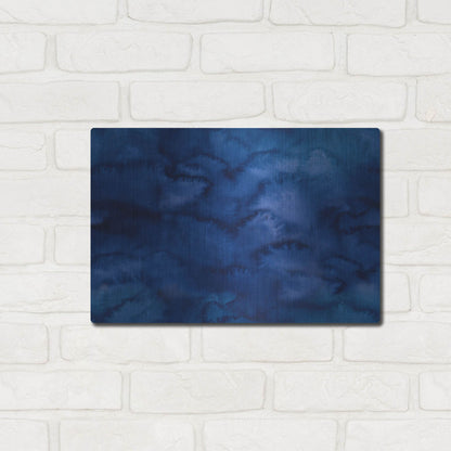 Luxe Metal Art 'Dance Of Love- Texture Repeat' by Carissa Luminess, Metal Wall Art,16x12