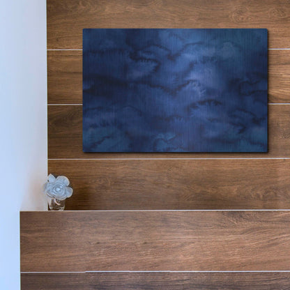 Luxe Metal Art 'Dance Of Love- Texture Repeat' by Carissa Luminess, Metal Wall Art,16x12