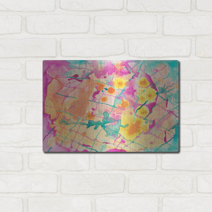 Luxe Metal Art 'Ground Of Being' by Carissa Luminess, Metal Wall Art,16x12