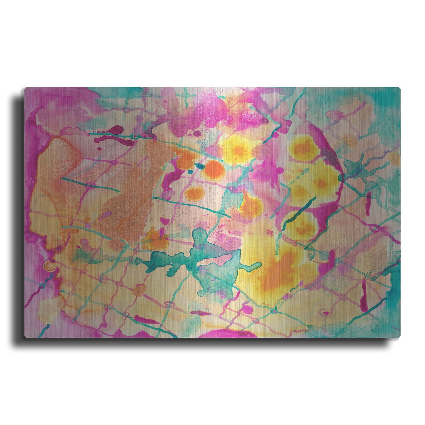 Luxe Metal Art 'Ground Of Being' by Carissa Luminess, Metal Wall Art