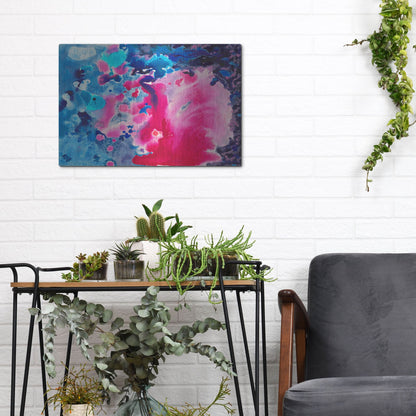 Luxe Metal Art 'Selfing' by Carissa Luminess, Metal Wall Art,16x12