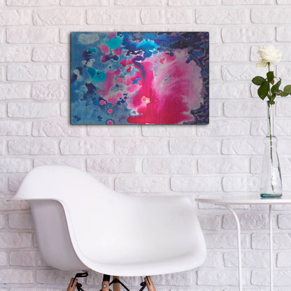 Luxe Metal Art 'Selfing' by Carissa Luminess, Metal Wall Art,24x16