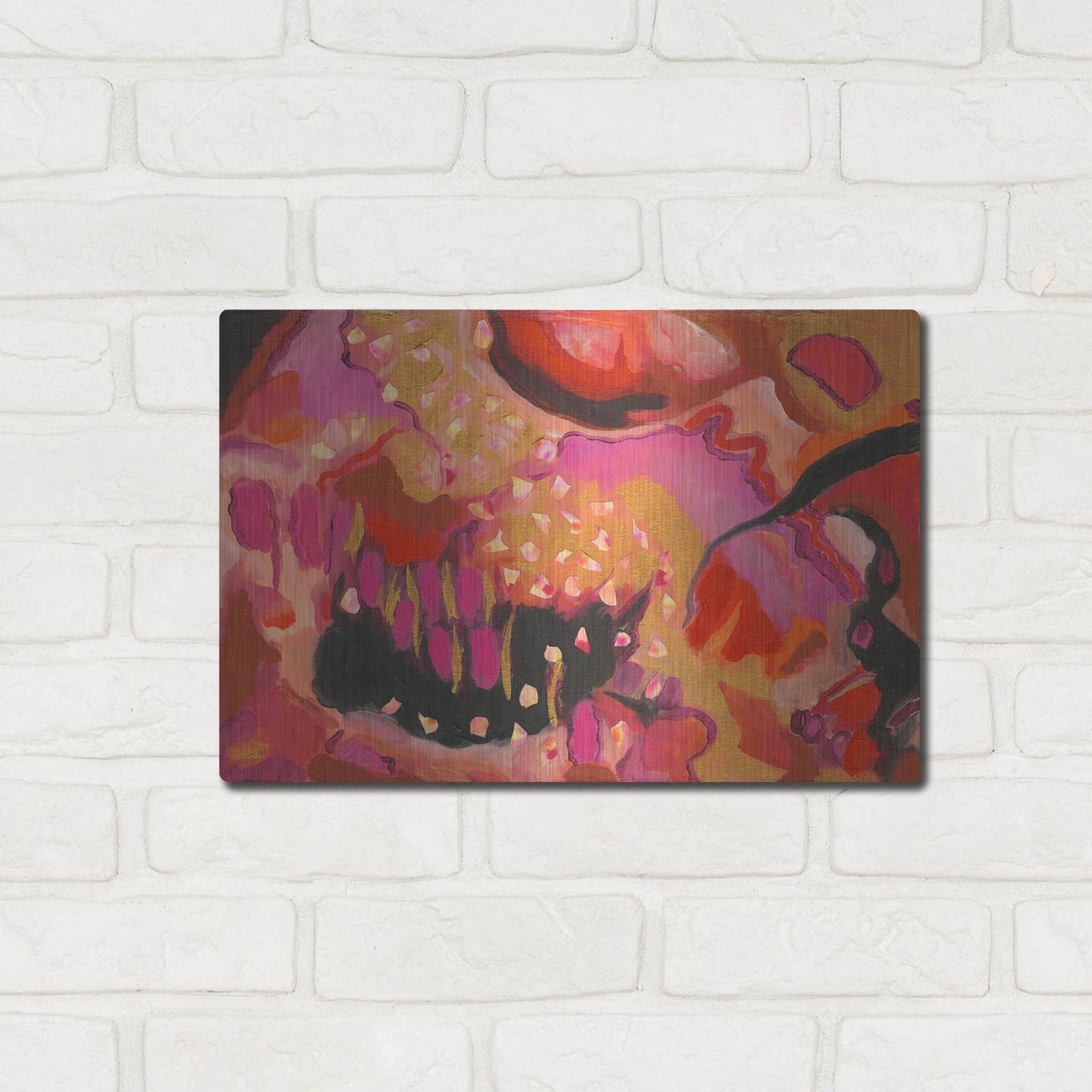 Luxe Metal Art 'Coming Home' by Carissa Luminess, Metal Wall Art,16x12