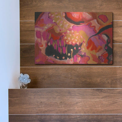 Luxe Metal Art 'Coming Home' by Carissa Luminess, Metal Wall Art,16x12