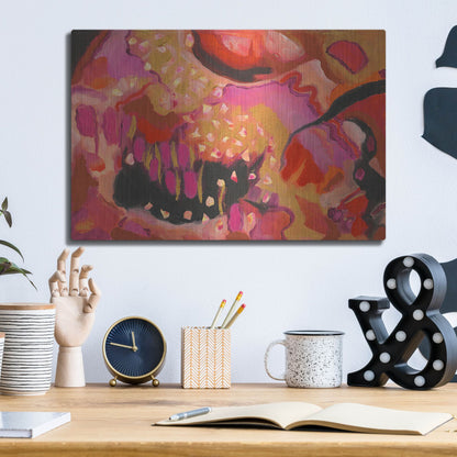 Luxe Metal Art 'Coming Home' by Carissa Luminess, Metal Wall Art,16x12