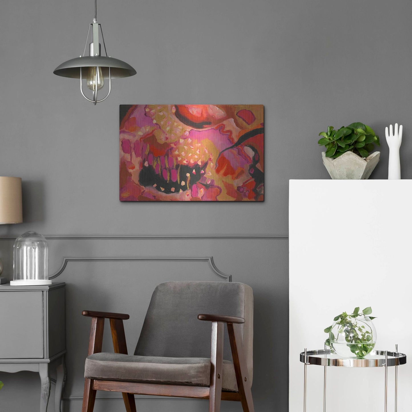 Luxe Metal Art 'Coming Home' by Carissa Luminess, Metal Wall Art,24x16