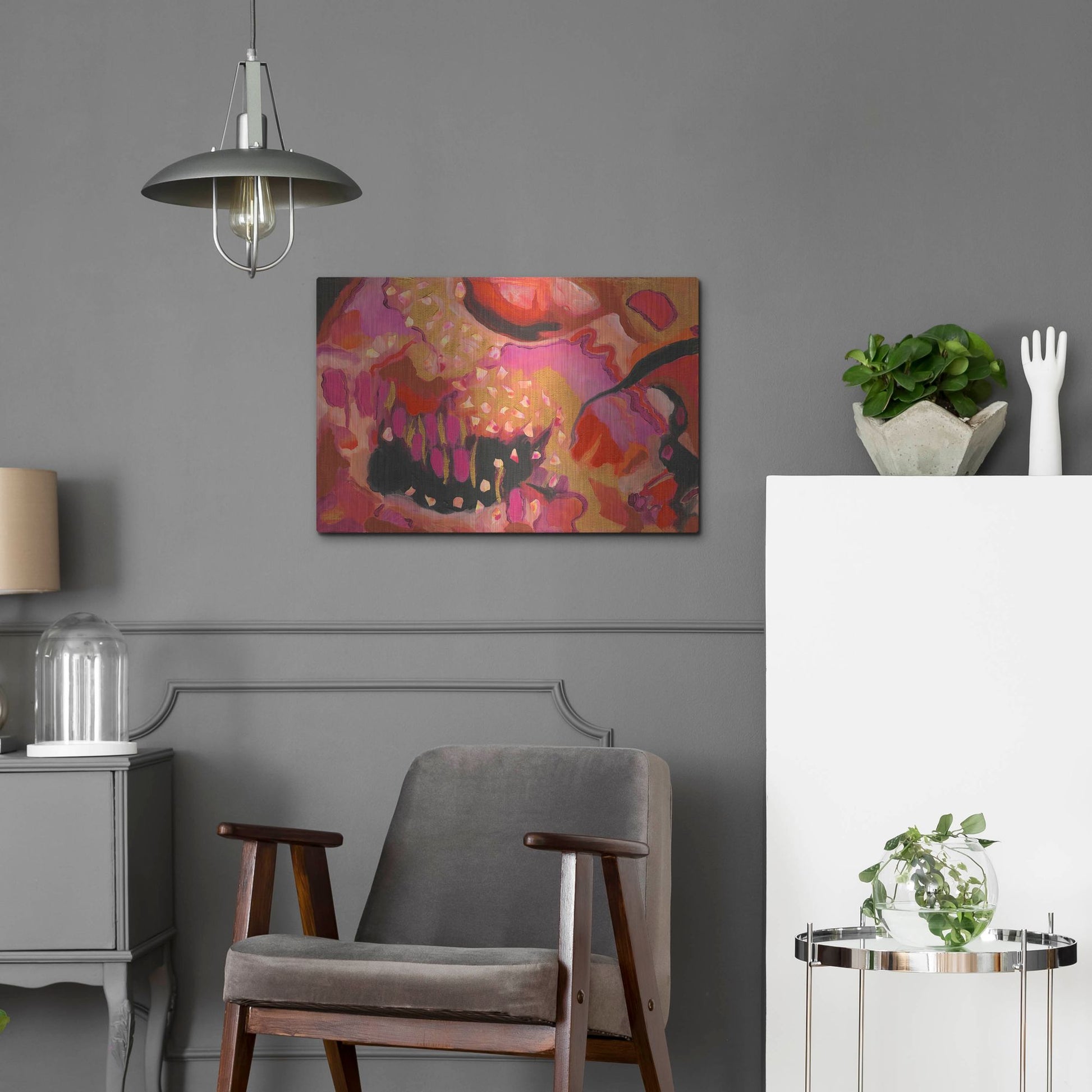 Luxe Metal Art 'Coming Home' by Carissa Luminess, Metal Wall Art,24x16