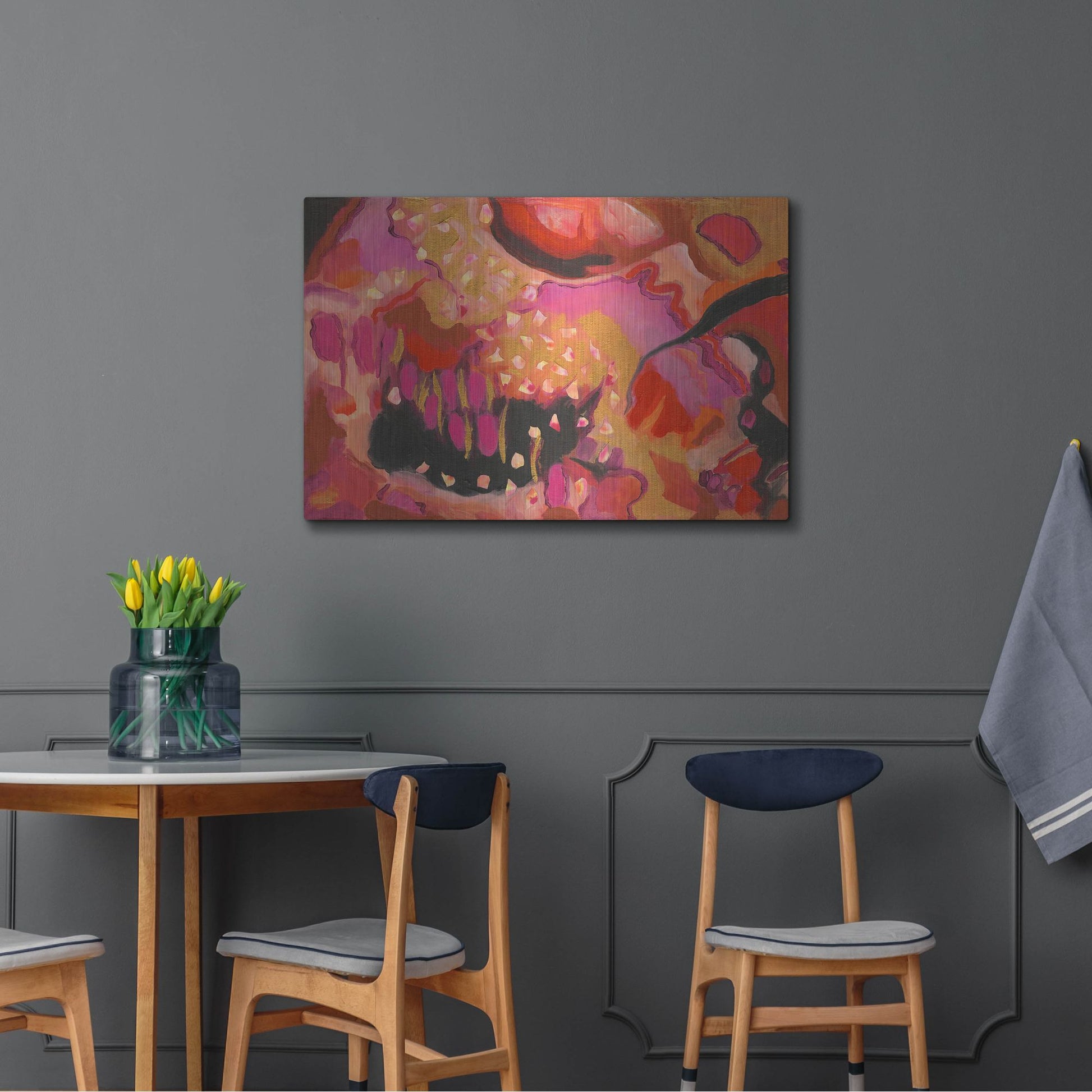 Luxe Metal Art 'Coming Home' by Carissa Luminess, Metal Wall Art,36x24