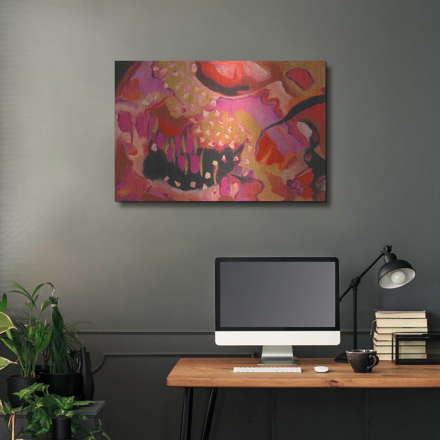 Luxe Metal Art 'Coming Home' by Carissa Luminess, Metal Wall Art,36x24