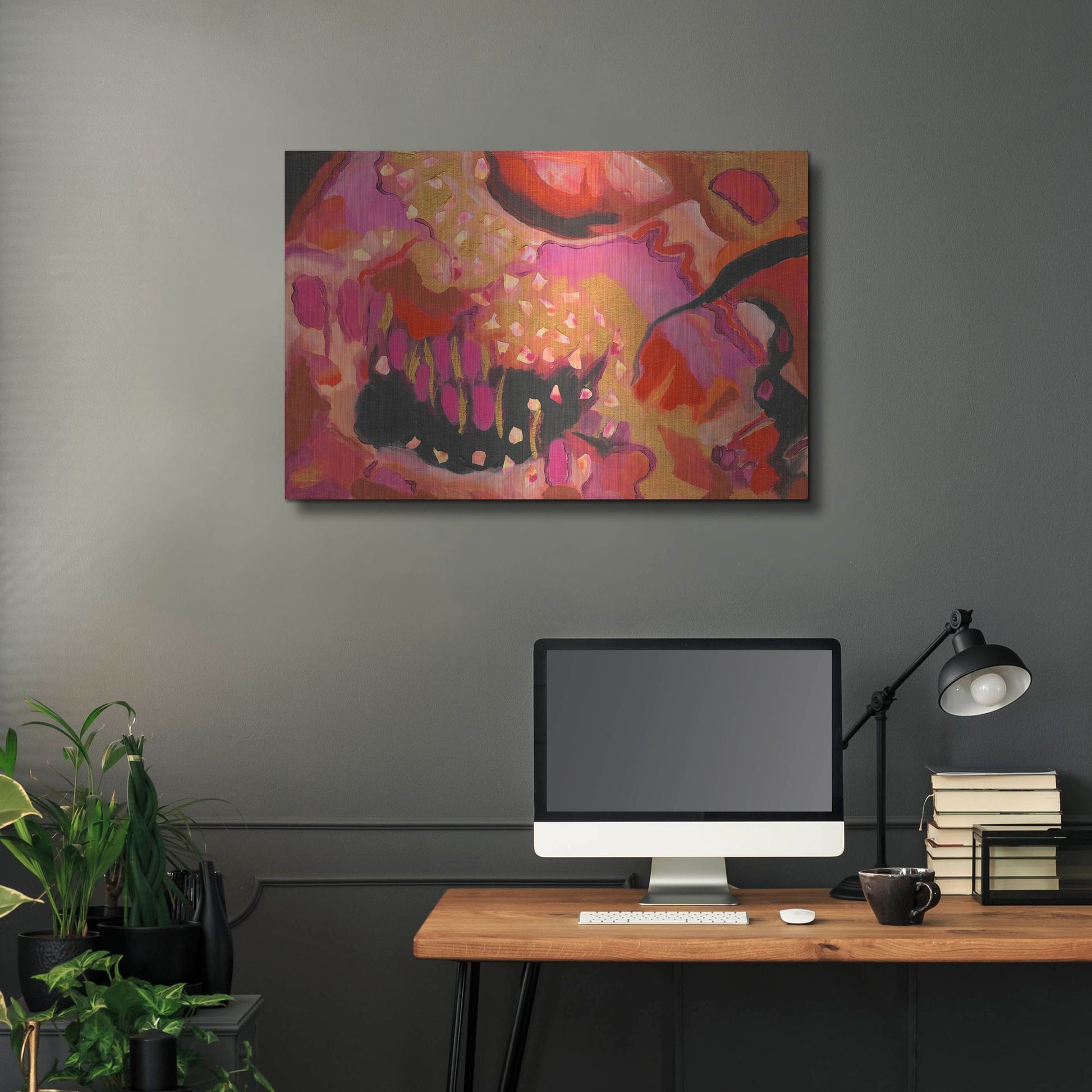 Luxe Metal Art 'Coming Home' by Carissa Luminess, Metal Wall Art,36x24