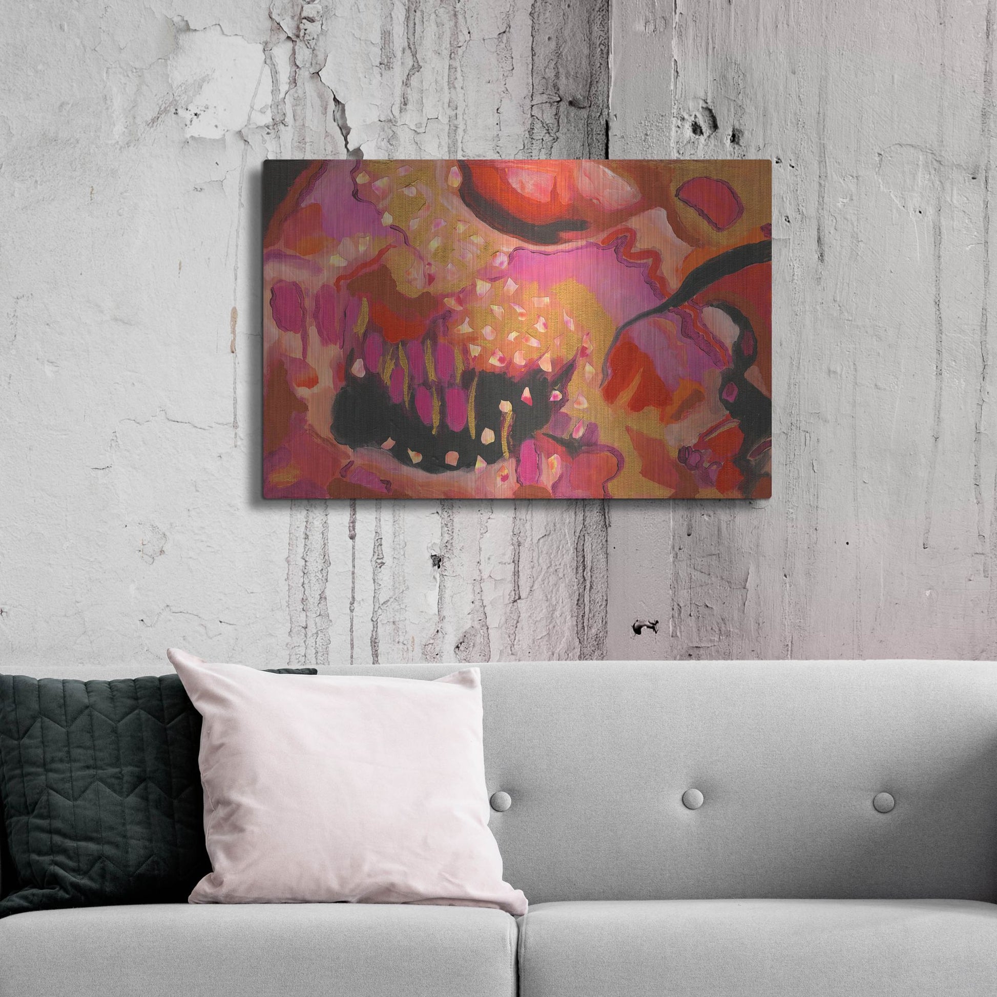 Luxe Metal Art 'Coming Home' by Carissa Luminess, Metal Wall Art,36x24