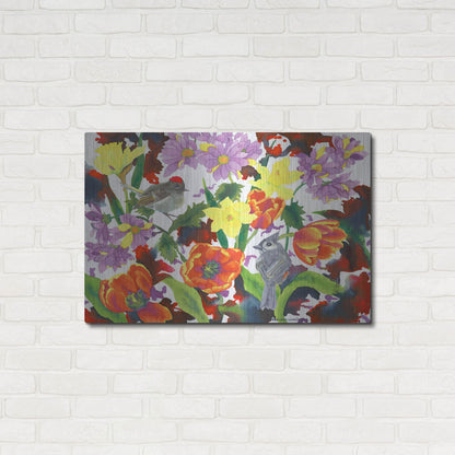 Luxe Metal Art 'Imbolic' by Carissa Luminess, Metal Wall Art,36x24