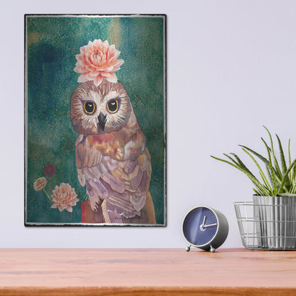 Luxe Metal Art 'Cherished' by Carissa Luminess, Metal Wall Art,12x16