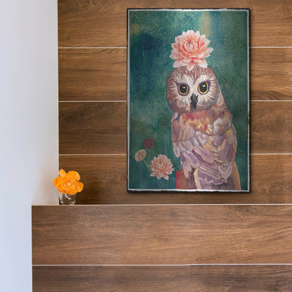Luxe Metal Art 'Cherished' by Carissa Luminess, Metal Wall Art,12x16