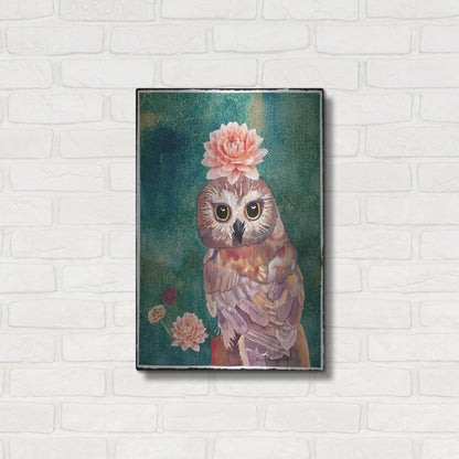 Luxe Metal Art 'Cherished' by Carissa Luminess, Metal Wall Art,16x24