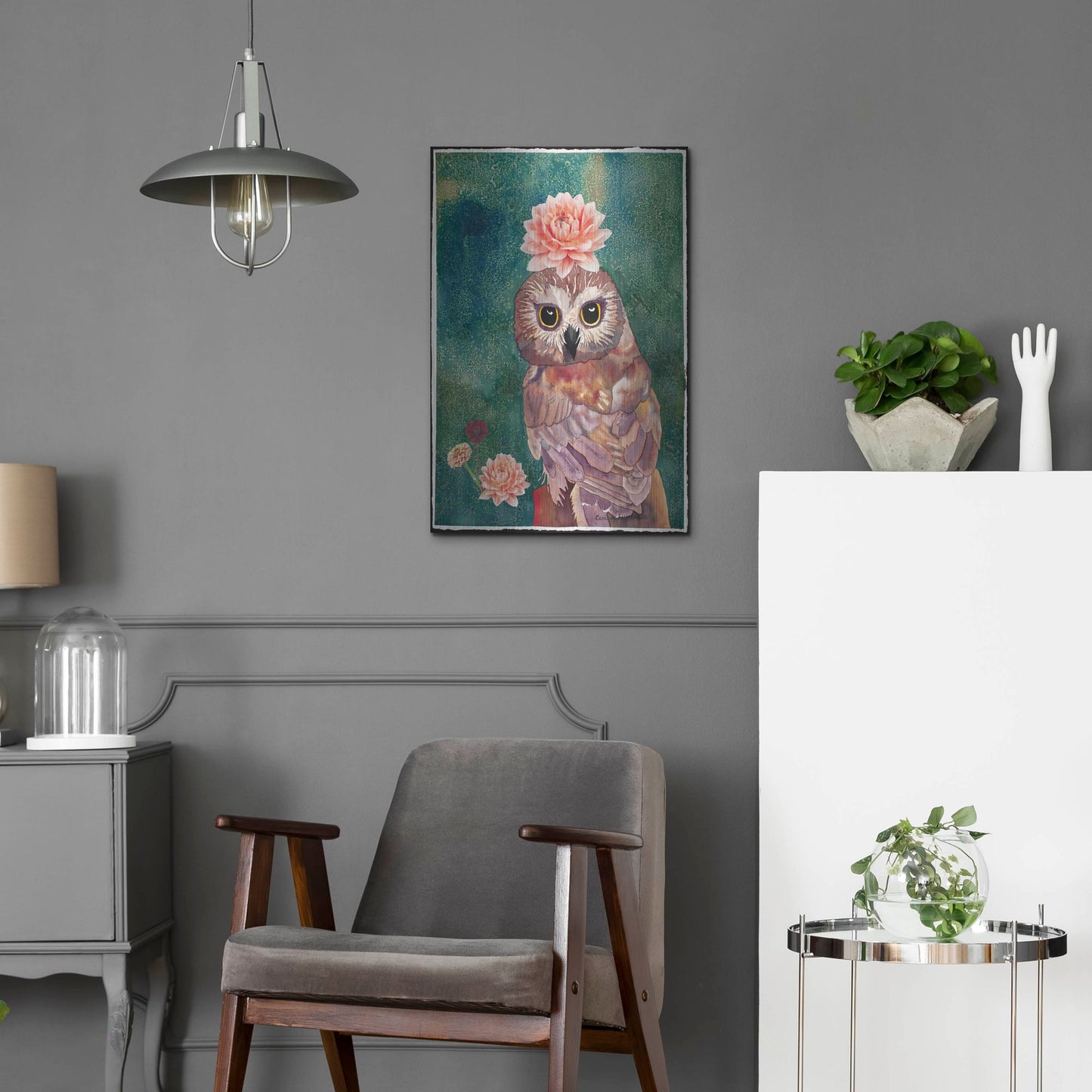 Luxe Metal Art 'Cherished' by Carissa Luminess, Metal Wall Art,16x24
