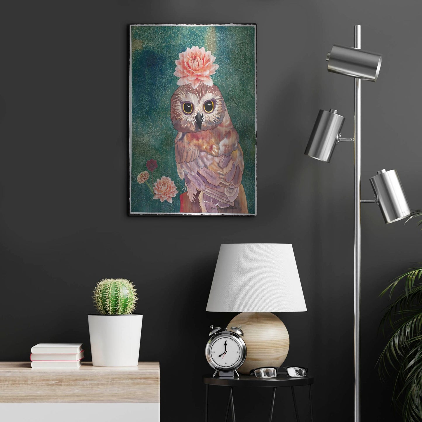 Luxe Metal Art 'Cherished' by Carissa Luminess, Metal Wall Art,16x24