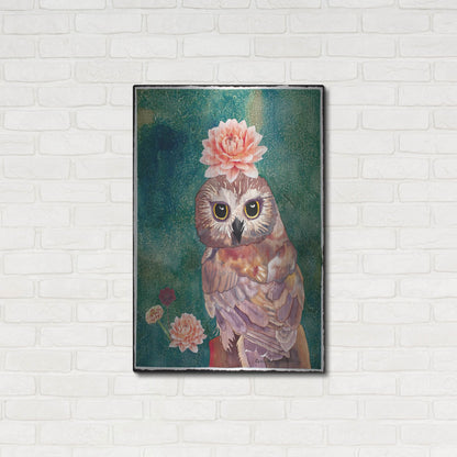Luxe Metal Art 'Cherished' by Carissa Luminess, Metal Wall Art,24x36