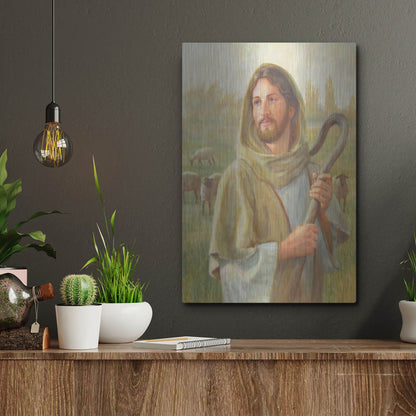 Luxe Metal Art 'Looking For The One' by David Lindsley, Metal Wall Art,12x16