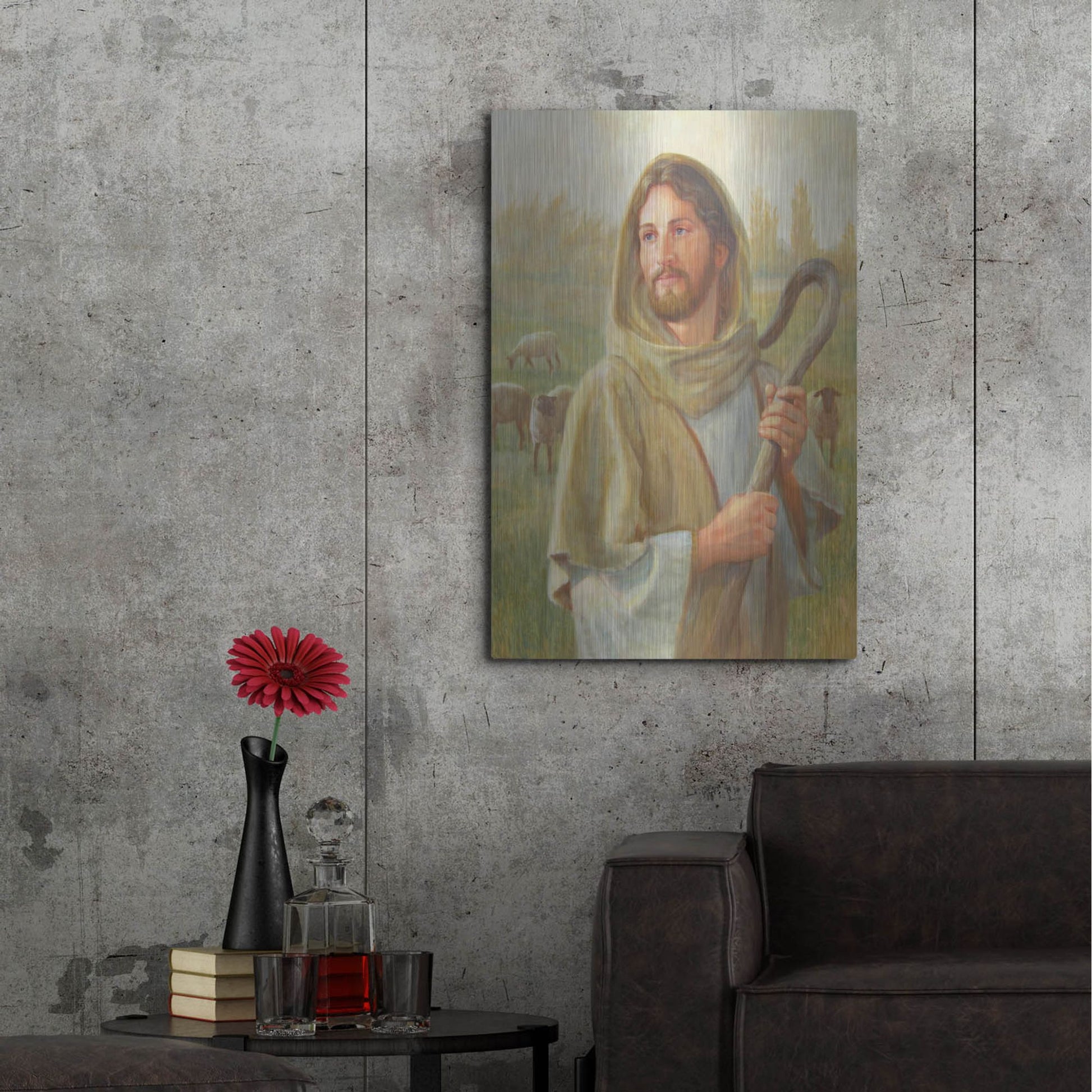 Luxe Metal Art 'Looking For The One' by David Lindsley, Metal Wall Art,24x36