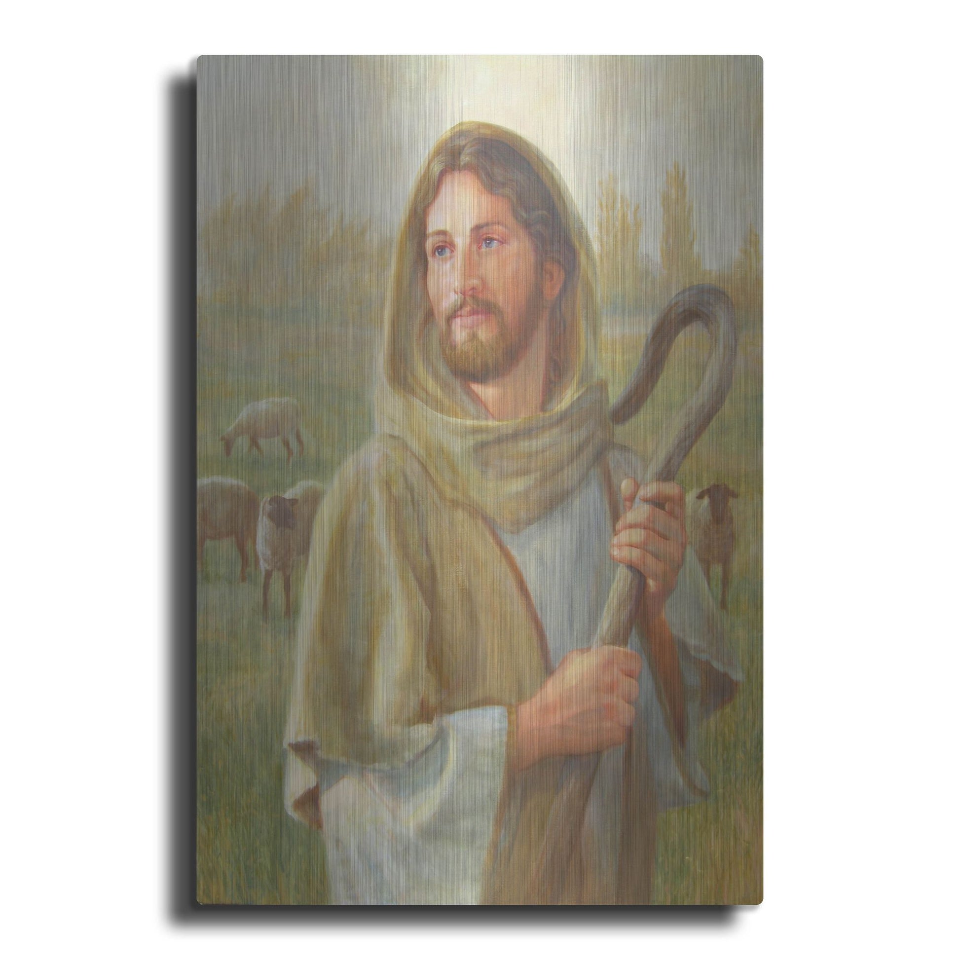 Luxe Metal Art 'Looking For The One' by David Lindsley, Metal Wall Art